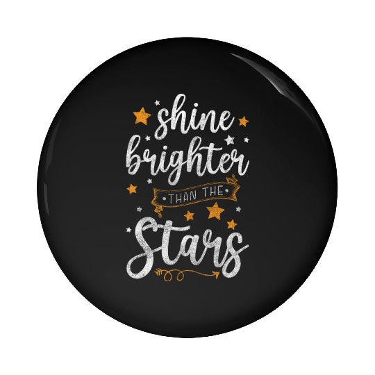 Stars Shooting Star Dream Night Pin Buttons