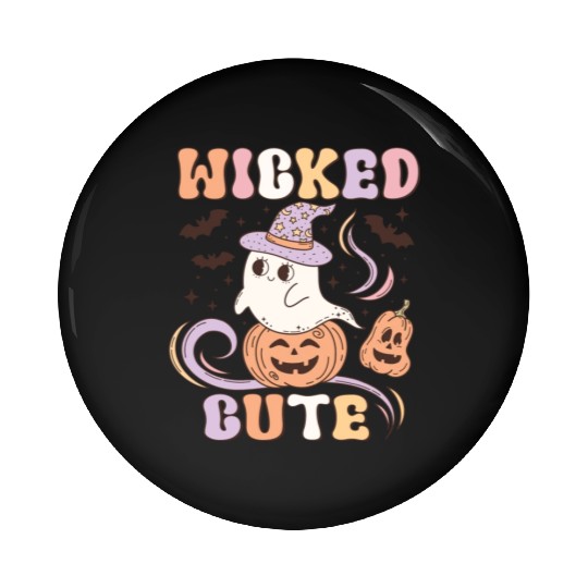 Wicked Cute Halloween: Spooky Charm and Cuteness Pin Buttons