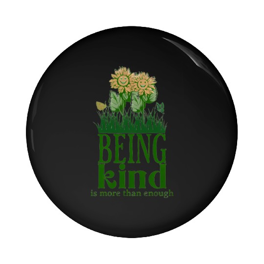 Kindness Blooms Pin Buttons