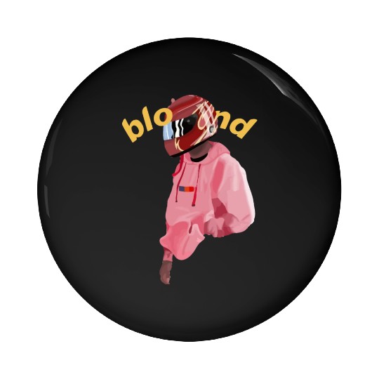 Blond Frank Ocean Pin Buttons