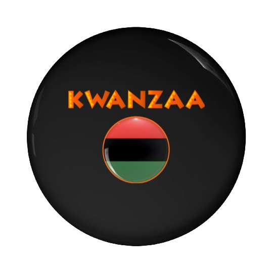 Kwanzaa's Cultural Tapestry, Songs, Dances, Drums. Pin Buttons