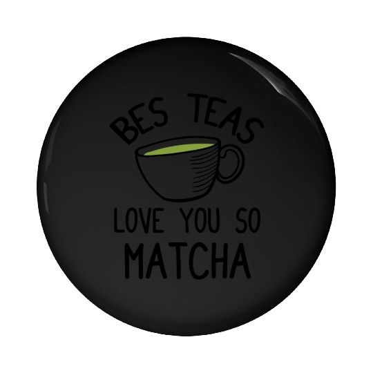 Green Tea Lover Japanese Matcha Latte Drink Matcha Pin Buttons