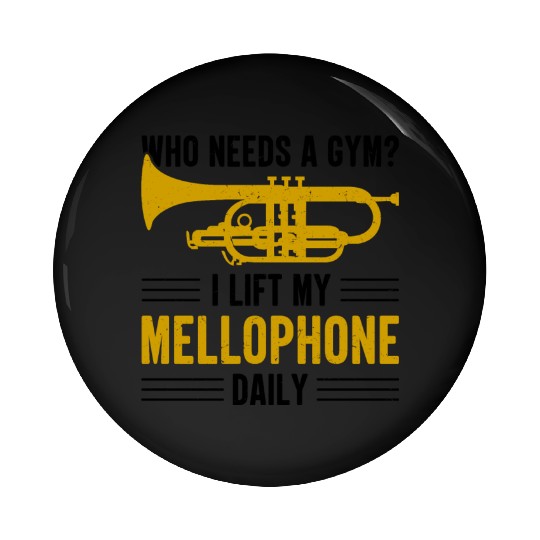 Mellophonist Musical Instrument Orchestra Pin Buttons