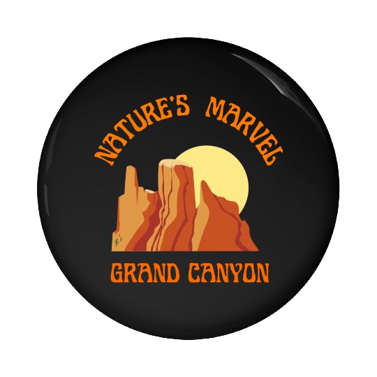 Nature s Marvel Grand Canyon Pin Buttons