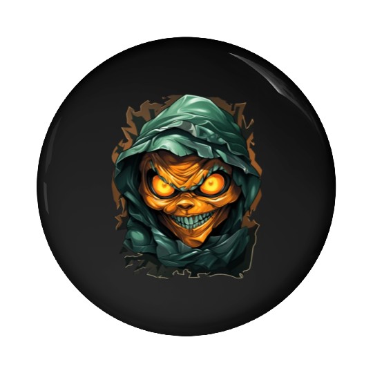 Halloween Spooky Cartoon Mummy Pin Buttons