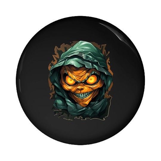 Halloween Spooky Cartoon Mummy Pin Buttons