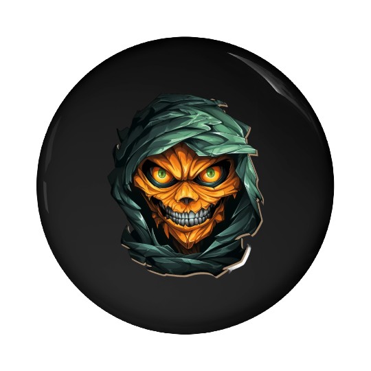 Halloween Spooky Cartoon Mummy Pin Buttons