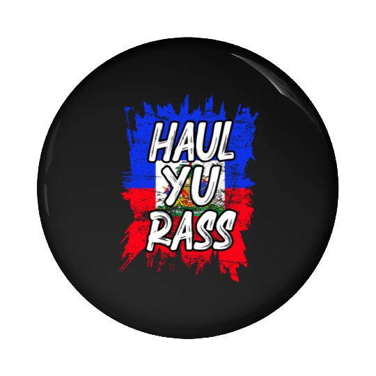 Creole Magic Afro Pride Kriol Haiti Flag Haitian Pin Buttons