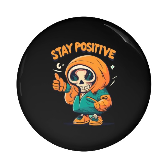 Stay Positive Designs Pin Buttons