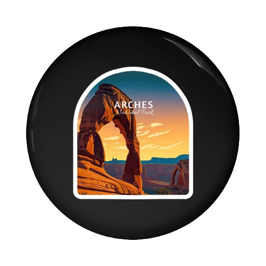 Arches National Park Pin Buttons