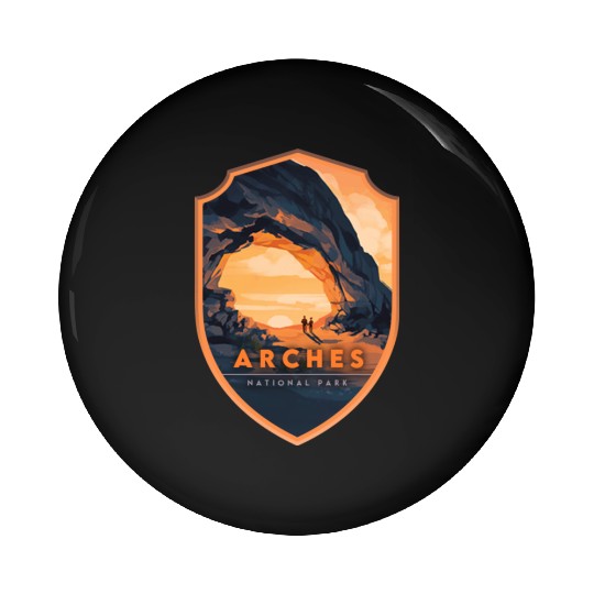 Arches National Park Stickers Pin Buttons