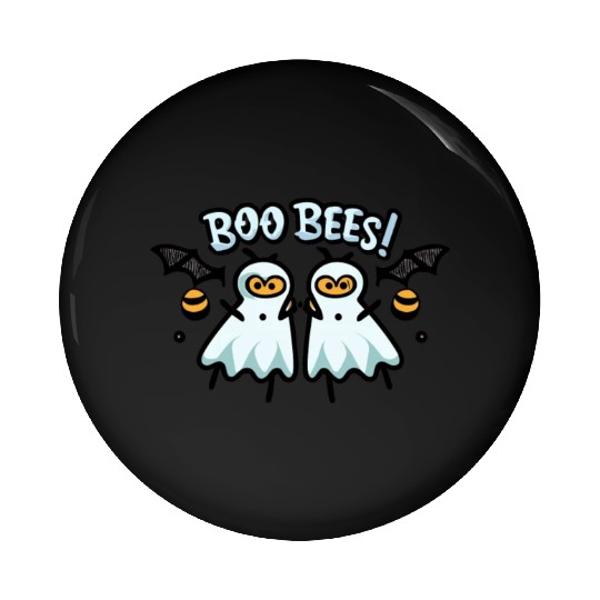 Halloween - Boo Bees Pin Buttons