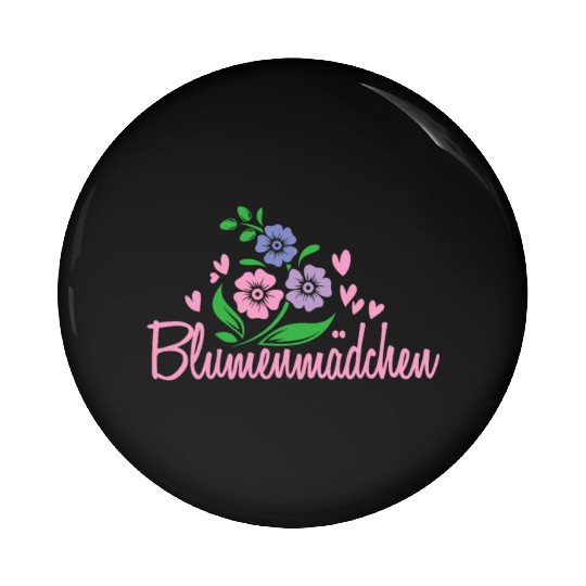 Flower Girl colorful Tulips Marriage Pin Buttons