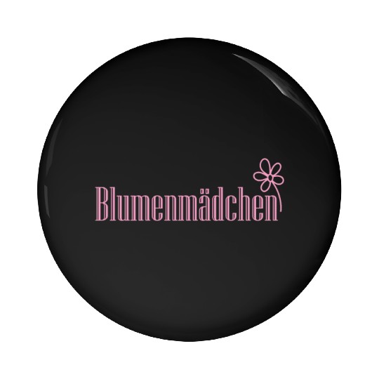 Flower Girl Wedding pink Flower Pin Buttons