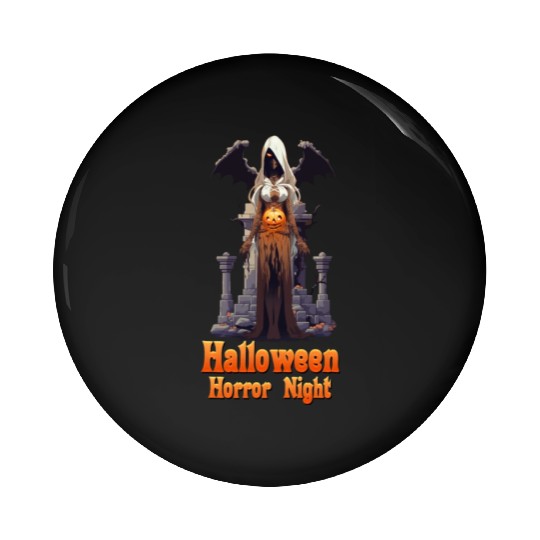 Halloween Horror Night Pin Buttons