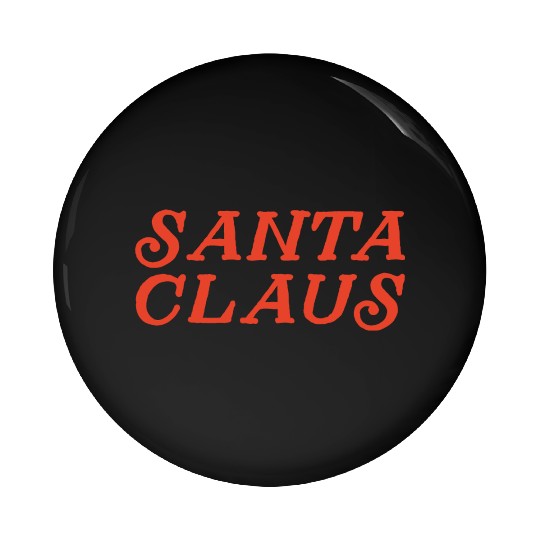 Cute Santa Claus Design Pin Buttons