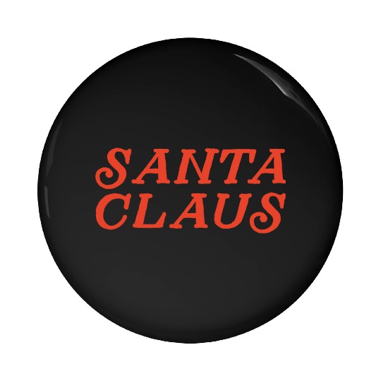 Cute Santa Claus Design Pin Buttons