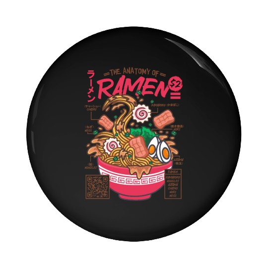 The Anatomy of RAMEN Pin Buttons