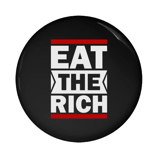UAW Eat The Rich Pin Buttons