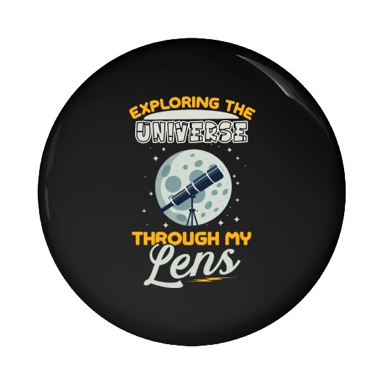 Astrophotography Astronomy Space Camera Star Watch Pin Buttons