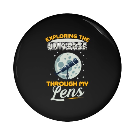 Astrophotography Astronomy Space Camera Star Watch Pin Buttons