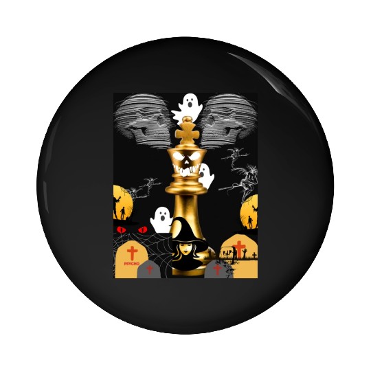 Paramount Fright Night Pin Buttons