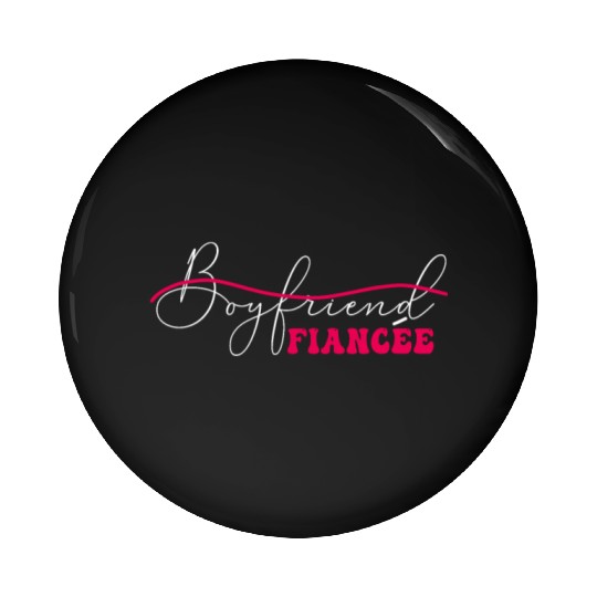 Couple Engagement Engaged Men Funny Fiancee Pin Buttons