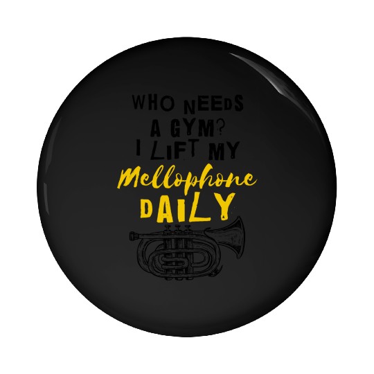Mellophonist Musical Instrument Orchestra Pin Buttons