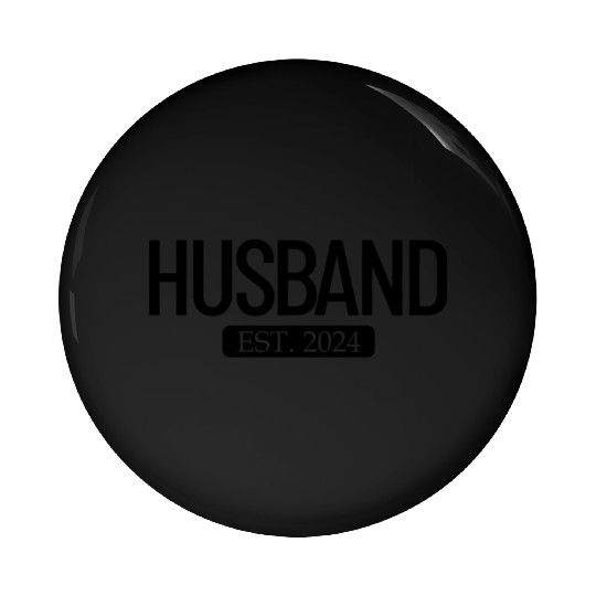 Husband Est. 2024 Matching Couple Married 2024matc Pin Buttons