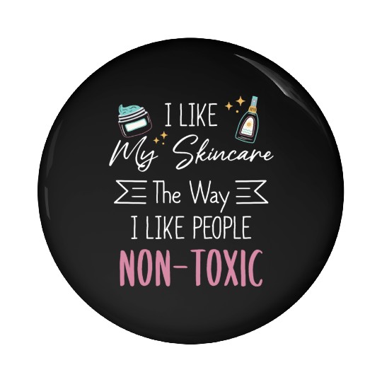 Esthetician Skincare Beauty Dermantologist Skin Pin Buttons