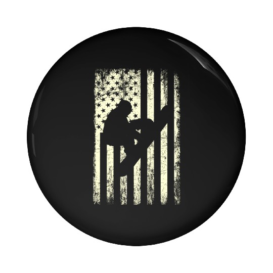 America Snowboard Freestyle Snowboarding USA Pin Buttons