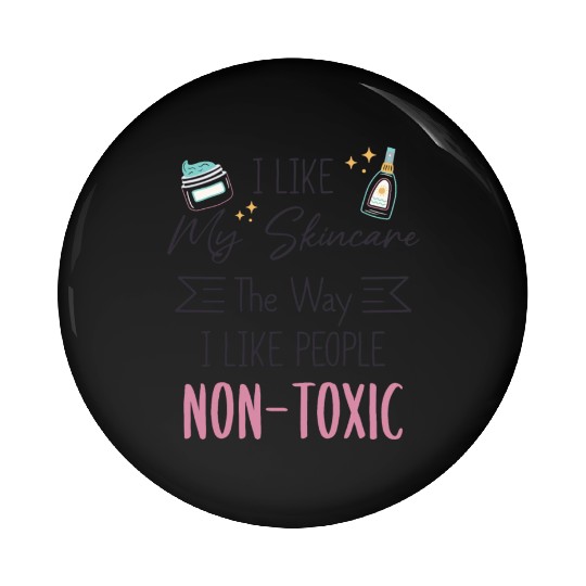 Esthetician Skincare Beauty Dermantologist Skin Pin Buttons