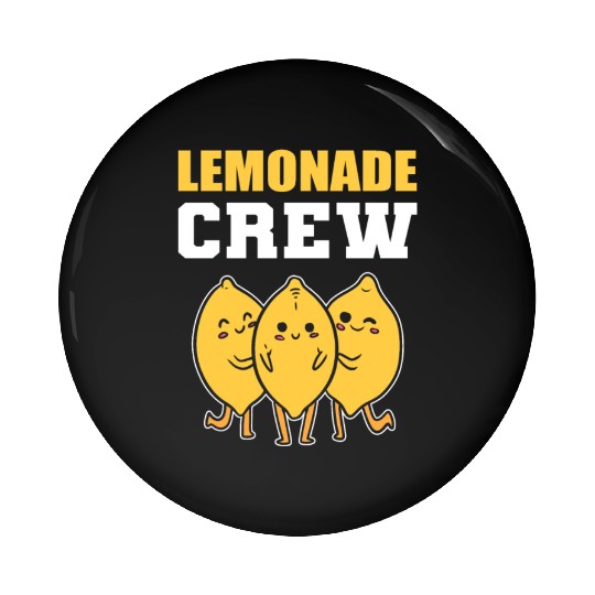 Lemonade Crew Fruits Lover Gift Pin Buttons