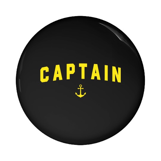 Navy Blue Captain Pin Buttons