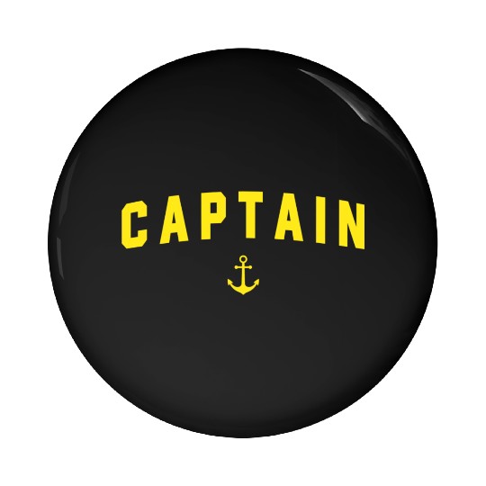 Navy Blue Captain Pin Buttons