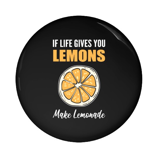 Make Lemonade Cook Or Chef Gift Pin Buttons