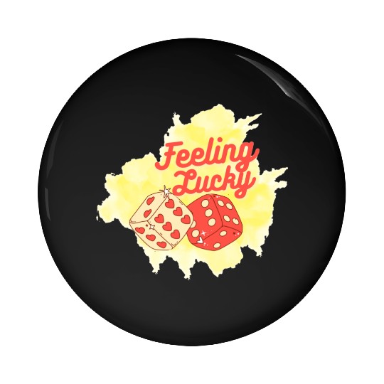 Feeling lucky Pin Buttons