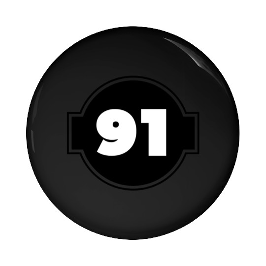 Congratulations Today 91 Years Old - Ninety-Nine Pin Buttons