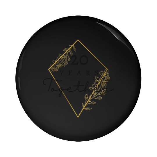 Congratulations 20 Years Together / Twenty Pin Buttons