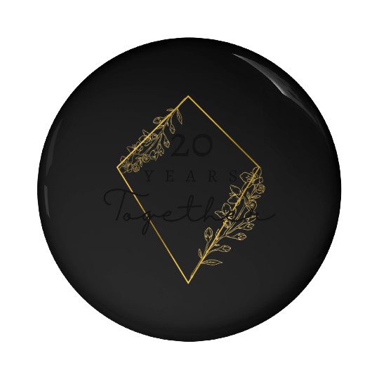 Congratulations 20 Years Together / Twenty Pin Buttons