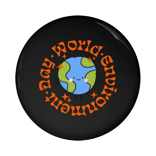 world environment day Pin Buttons
