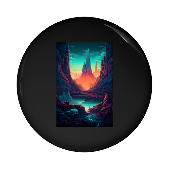 Grand Canyon USA Pin Buttons