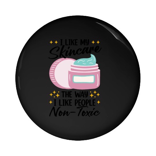 Esthetician Skincare Beauty Dermantologist Skin Pin Buttons