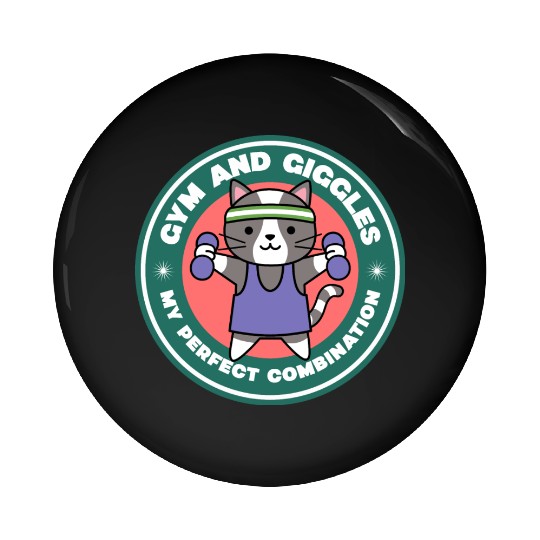 Gym And Giggles Pin Buttons