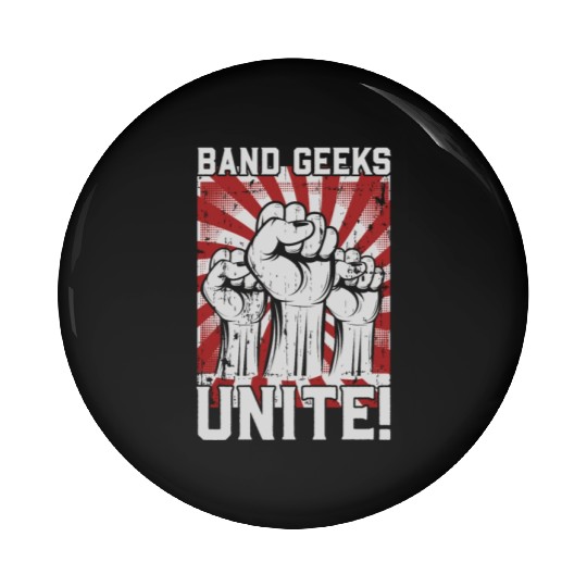 Funny Marching Band Musician Band Director Pin Buttons