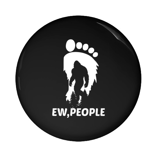 Ew People Big Foot Pin Buttons