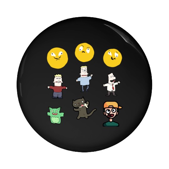 goofy ahh Pin Buttons