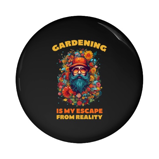 Gardening Garden-plants Landscape-Gardener sayings Pin Buttons