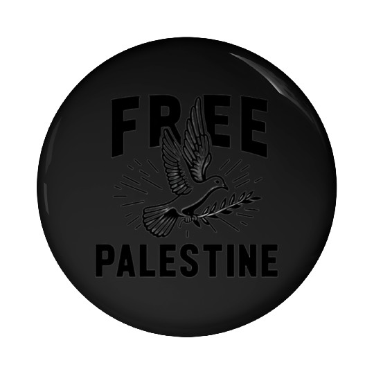 FREE PALESTINE, FREE GAZA PALESTINE. Pin Buttons