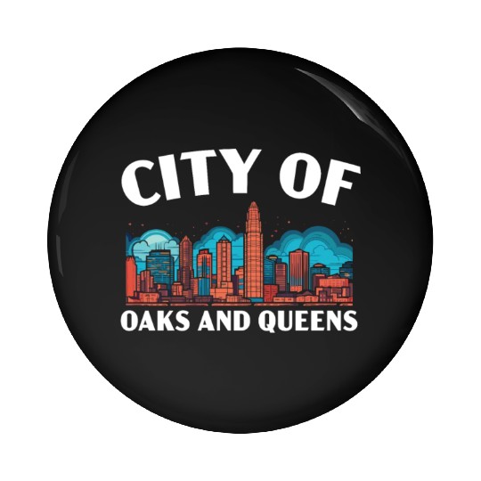 Charlotte North Carolina USA America United States Pin Buttons